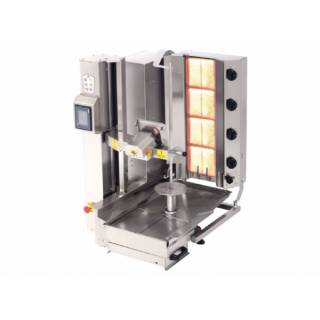 Kompakt Döner Robot Gazlı 4 Gözlü