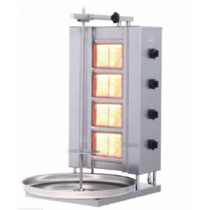 Döner Ocağı Gazlı 4 Gözlü Sabit