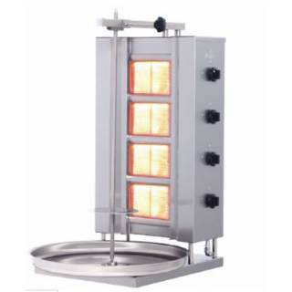 Döner Ocağı Gazlı 4 Gözlü Sabit