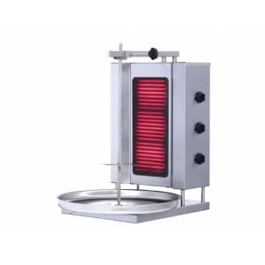 Döner Ocağı Elektrikli 3 Gözlü Sabit