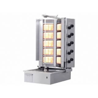 Döner Ocağı Gazlı 10 Gözlü Alttan Motorlu