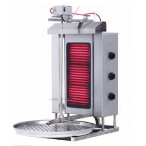 Döner Ocağı Elektrikli 3 Gözlü Üstten Motor
