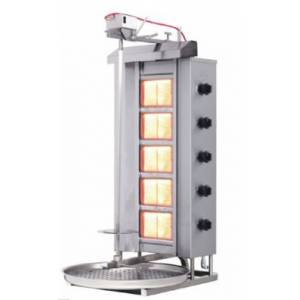 Döner Ocağı 5 Gözlü Üstten Motorlu