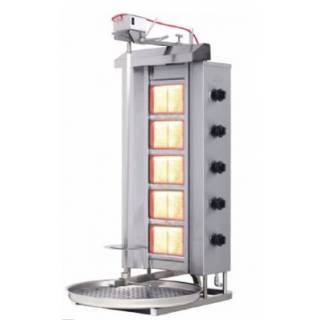 Döner Ocağı 5 Gözlü Üstten Motorlu