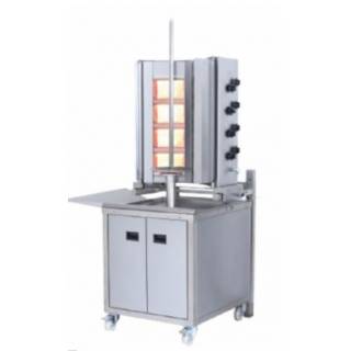 Döner Makineleri Duvara Monte Gazlı 8 Gözlü