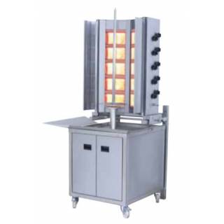 Döner Makineleri Duvara Monte Gazlı 10 Gözlü