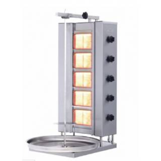 Döner Ocağı Gazlı 5 Gözlü Sabit