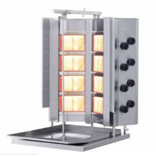 Döner Ocağı Gazlı 8 Gözlü Sabit