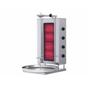 Döner Ocağı Elektrikli 4 Gözlü Sabit