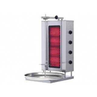 Döner Ocağı Elektrikli 4 Gözlü Sabit