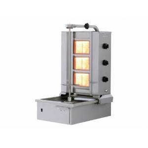 Döner Ocağı Gazlı 3 Gözlü Alttan Motorlu