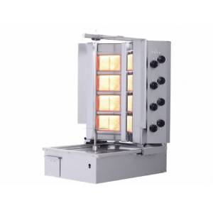 Döner Ocağı Alttan Motorlu Gazlı 8 Gözlü