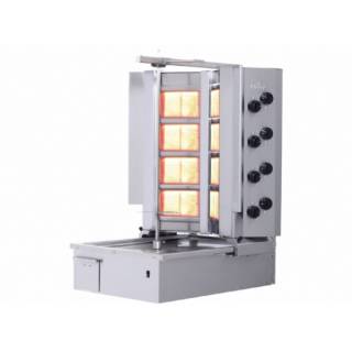 Döner Ocağı Alttan Motorlu Gazlı 8 Gözlü