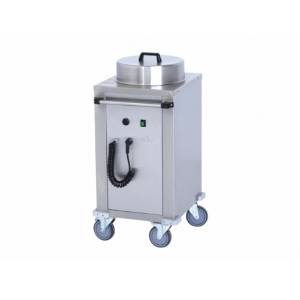 Tabak Otomat Arabası Isıtmalı 50 Tabaklık